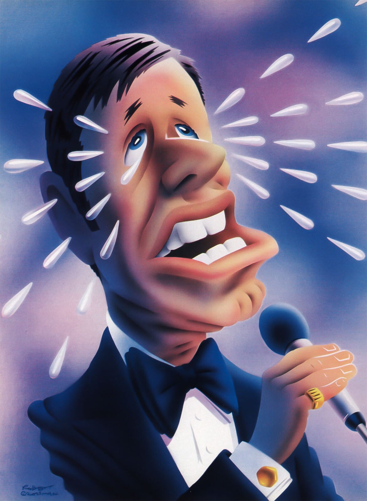 Jerry Lewis Illustration by Robert Grossman